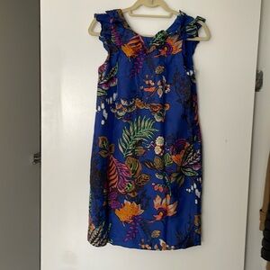 J Ceew silk dress Sz 2